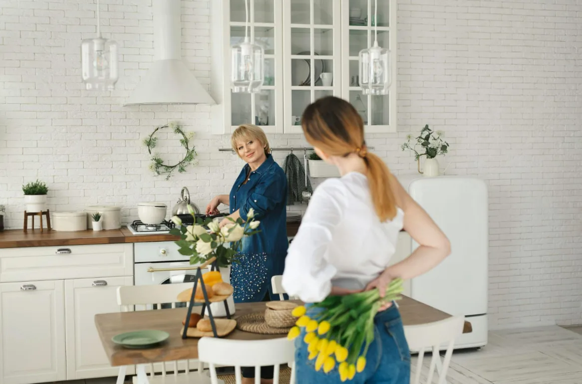 Surprise birthday flowers for Mum